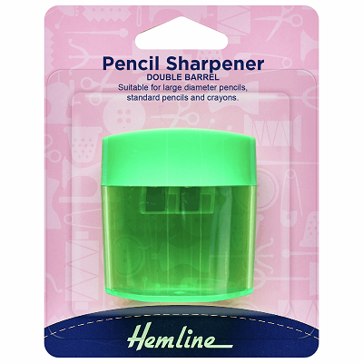 H302 Pencil Sharpener - Double Barrel (Random colours)..